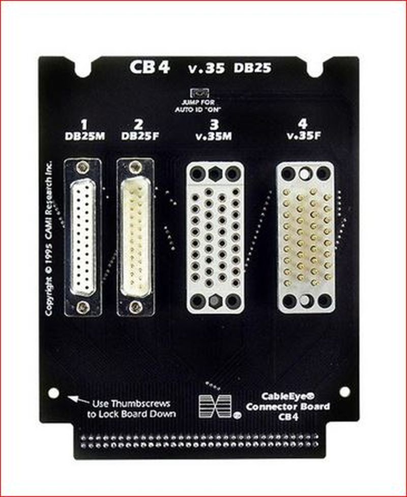 CableEye 734 / CB4 Interface-Platine (V.35, DB25)