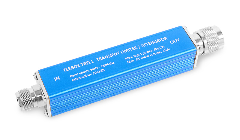 Tekbox TBFL1 / Transienten-Limiter / Abschwächer / Hochpassfilter, 9kHz-600MHz