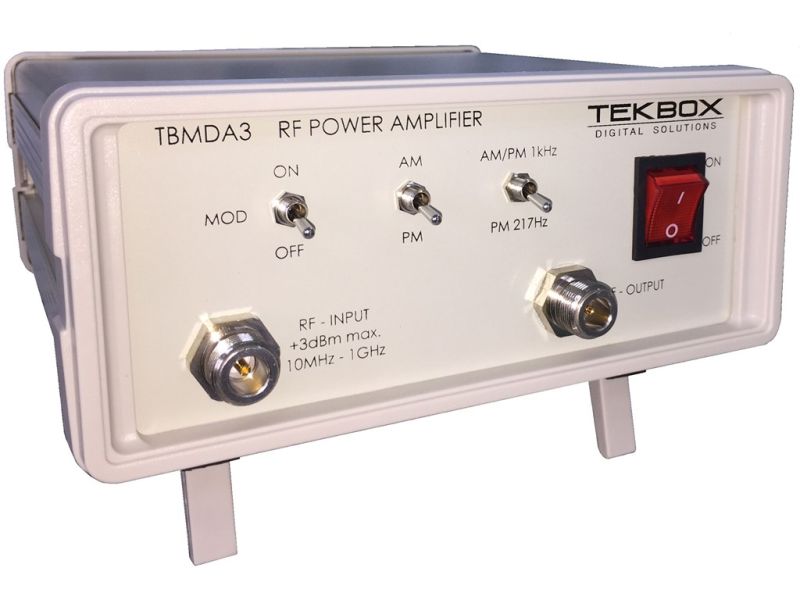 Tekbox TBMDA3  5 W Leistungsverstärker modulierbar, Frequenzbereich: 10 MHz..1 GHz